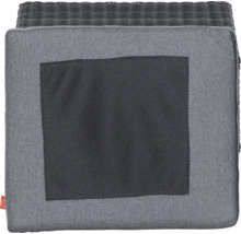 Gartenhocker mit Polsterauflage