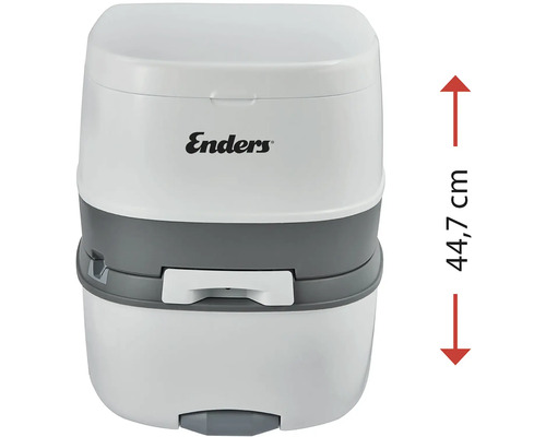 Enders Campingtoilette mit einer Höhe von 44,7 cm