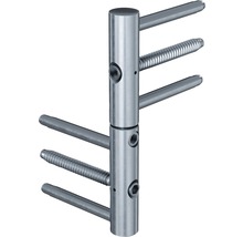 Haustür EcoStar ISOPRO Secur IPS 010 1100 x 2100 mm Links RAL 9007 graualuminium matt inkl. Beschlag-Set,Edelstahl Stangengriff,Sicherheitsprofilzylinder mit 5 Schlüsseln-thumb-4