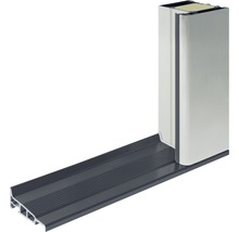 Haustür EcoStar ISOPRO Secur IPS 010 1100 x 2100 mm Links RAL 9007 graualuminium matt inkl. Beschlag-Set,Edelstahl Stangengriff,Sicherheitsprofilzylinder mit 5 Schlüsseln-thumb-2