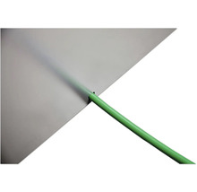 Aluminium Abschlussprofil mit Rohr