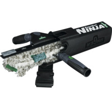 Unger ErgoTec Ninja Fensterwischer mit Einwascher und Gürtel