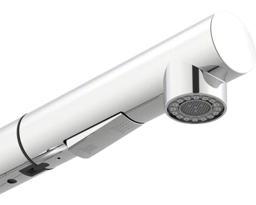 Küchenarmatur mit ausziehbarer Geschirrbrause