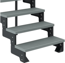 Treppe mit drei Stufen