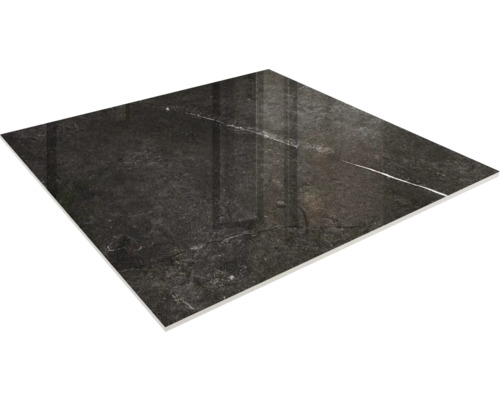 Quadratische Bodenfliese mit Steinoptik