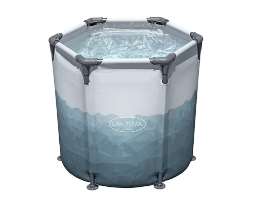 Lay-Z-Spa Eisbad mit Wasser gefüllt