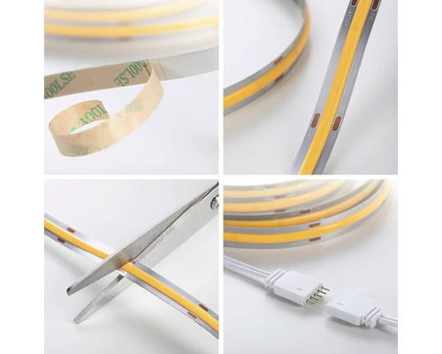 LED Band Montage und Anschlussdetails