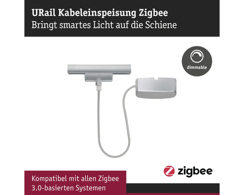 URail Kabeleinspeisung Zigbee für Schienensysteme