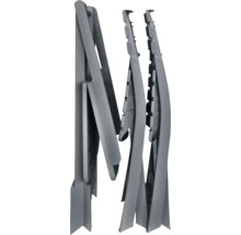 Zusammengeklappter Wäscheständer für den Innenbereich