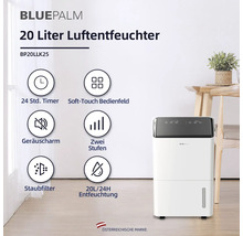BluePalm Luftentfeuchter mit 20 Liter Fassungsvermögen