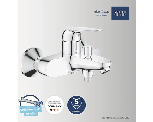 Grohe Aufputz-Brausebatterie mit QuickSpanner