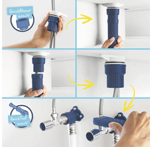 Montage eines Siphons unter einem Waschbecken