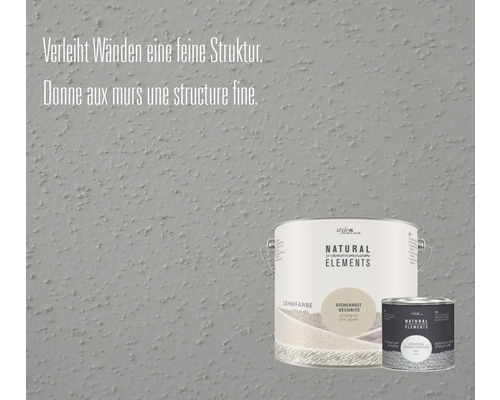 Wandgestaltung mit Natural Elements Lehmfarbe und Strukturzusatz