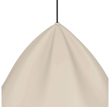 Beige Pendelleuchte mit Kabel