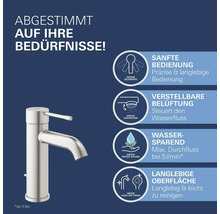 Grohe Waschtischarmatur mit Produktvorteilen im Überblick