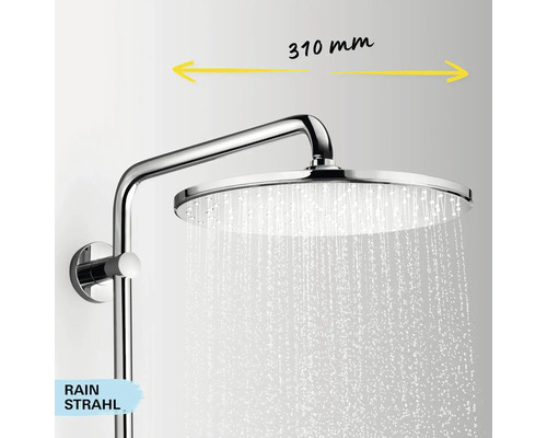 GROHE QUICKFIX Start Waschtischarmatur – Wassersparend, Mit Montagewerkzeug, Chrom