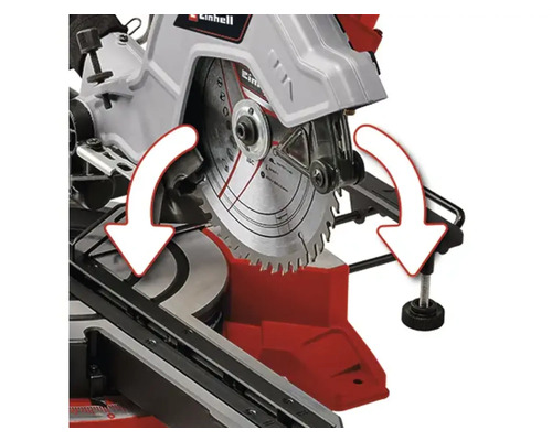Einhell Kapp- und Gehrungssäge mit Funktionsanzeige