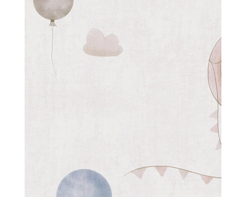 Tapete mit Ballons und Wolken Muster