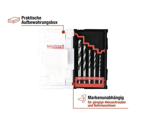 Metallbohrer Set in Aufbewahrungsbox