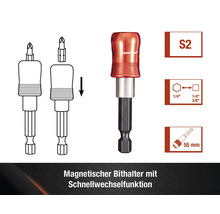 Magnetischer Bithalter mit Schnellwechselfunktion