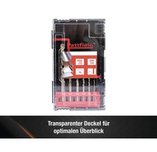 Pattfield HSS-CO Bohrer Set in transparenter Verpackung
