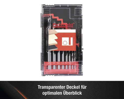 Holzbohrer Set im Koffer