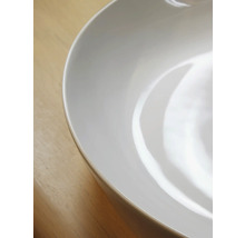 Weiße Keramikschüssel