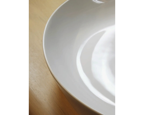 Weiße Keramikschüssel