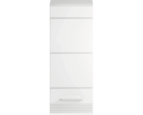 Weißer Waschbeckenunterschrank mit Schublade