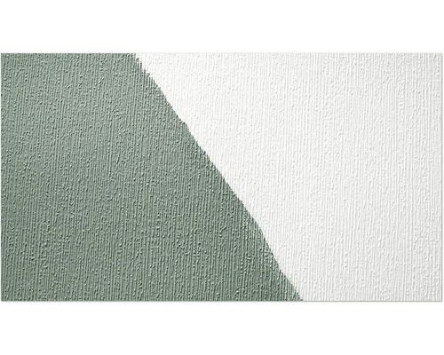 Tapete mit Strukturmuster, teilweise tapeziert