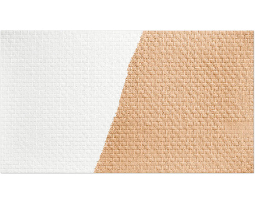 Texturiertes Gewebe mit quadratischem Muster