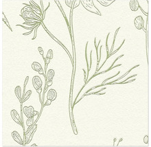 Illustration von Pflanzen auf Tapete