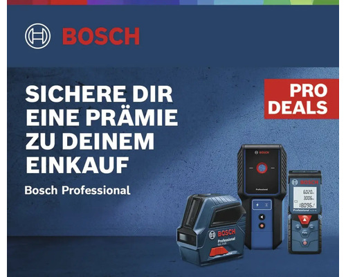 Bosch Professional Pro Deals Angebot mit Laser Entfernungsmesser, Linienlaser und Ortungsgerät