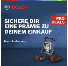 Bosch Professional Akku-Baustrahler mit zwei Akkus