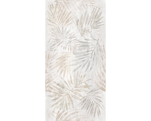 Dekorfliese mit Pflanzenmuster