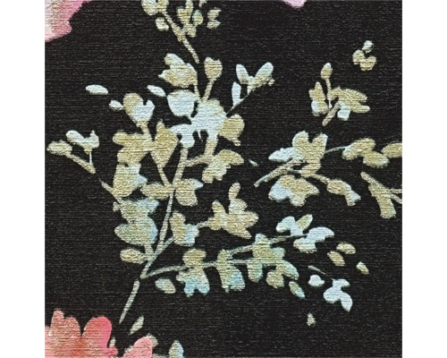 Nahaufnahme einer Tapete mit floralem Muster