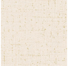 Nahaufnahme einer beigen Vinyltapete mit unregelmäßigem Muster.