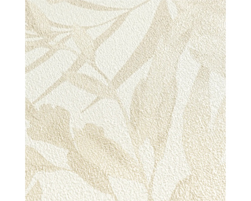 Nahaufnahme einer strukturierten Tapete mit Blättermuster