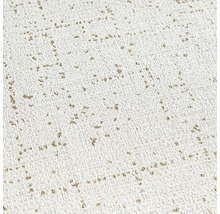 Nahaufnahme einer weißen Vinyltapete mit Muster