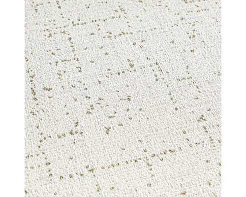 Nahaufnahme einer weißen Vinyltapete mit Muster