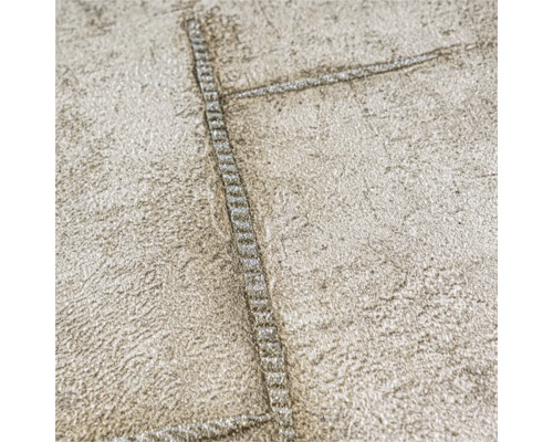 Nahaufnahme einer strukturierten Tapete mit Nahtmuster