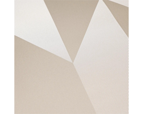 Nahaufnahme einer Tapete mit geometrischem Dreiecksmuster