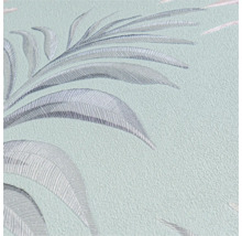 Nahaufnahme einer Tapete mit Pflanzenmuster