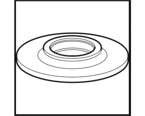Rosette für Sanitärinstallationen