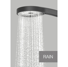 Regendusche mit Wasserstrahl