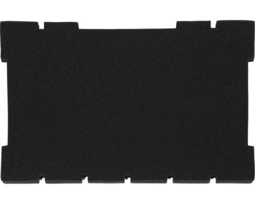 Schaumstoffeinlage mit Aussparungen