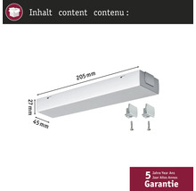 205 mm langes Lichtleisten-Set mit Zubehör und fünf Jahren Garantie