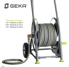GEKA Schlauchwagen mit Schlauchaufroller und Rädern