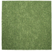 Quadratischer grüner Teppich