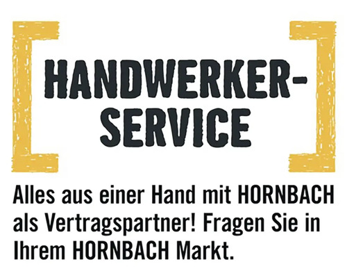 HORNBACH Handwerkerservice: Alles aus einer Hand.